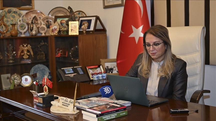 MHP Grup Başkanvekili Filiz Kılıç, AA'nın "Yılın Kareleri" oylamasına katıldı