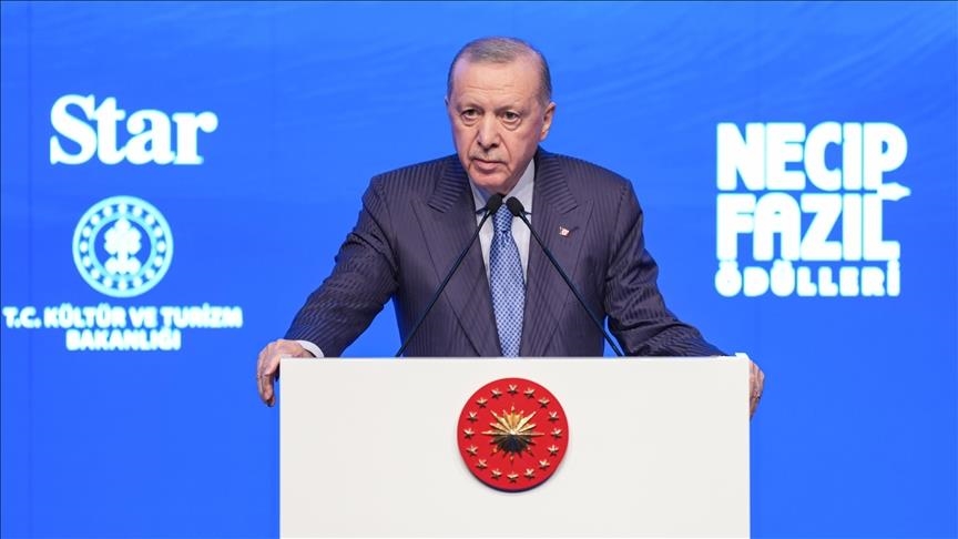 Turkish president extends hand of solidarity to Palestinians for maintaining their spirit of resistance