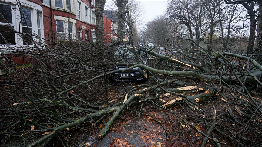 Más de 50.000 personas se quedan sin electricidad debido a la tormenta Goretti en Reino Unido