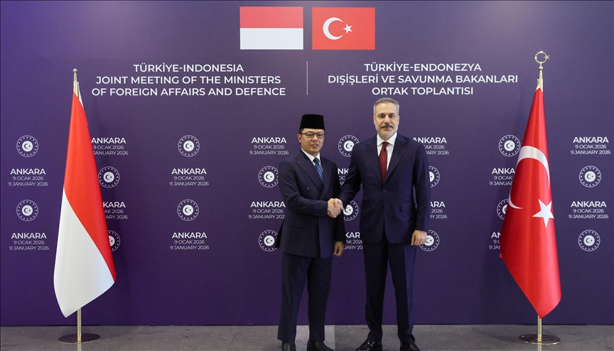 دیدار وزرای امور خارجه ترکیه و اندونزی در آنکارا