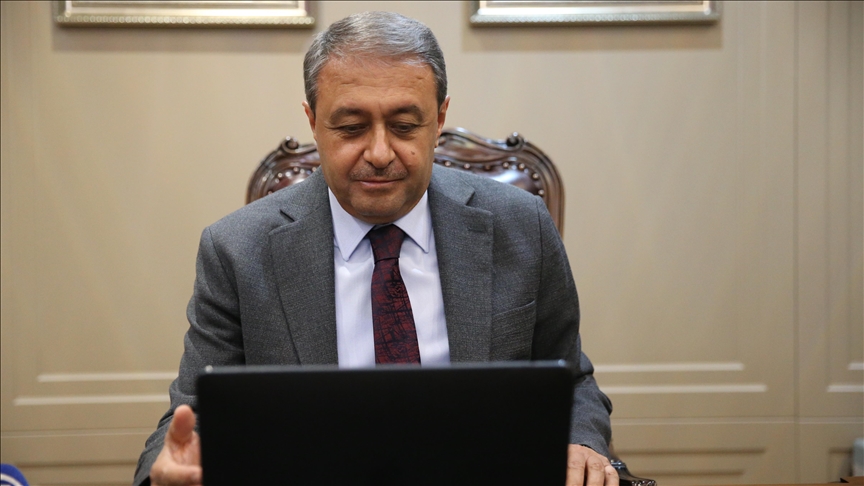 Şanlıurfa Valisi Hasan Şıldak, AA'nın "Yılın Kareleri" oylamasına katıldı