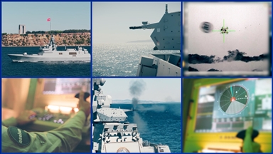 GÖKDENİZ, TCG İSTANBUL'dan yapılan atış testini başarıyla tamamladı