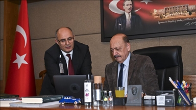 TBMM Sağlık, Aile, Çalışma ve Sosyal İşler Komisyonu Başkanı Bilgin, AA'nın "Yılın Kareleri" oylamasına katıldı