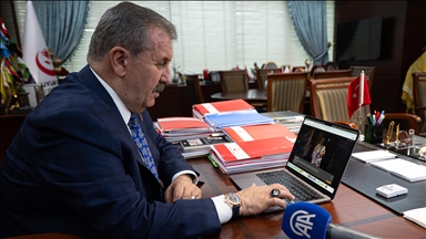 BBP Genel Başkanı Destici, AA'nın "Yılın Kareleri" oylamasına katıldı