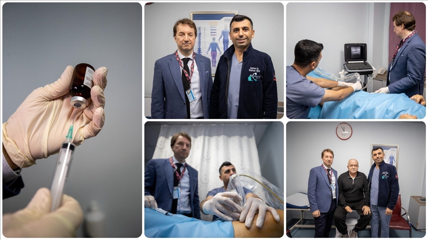 Sakarya'da kronik diz ağrısı tedavisine yönelik yeni enjeksiyon yöntemi geliştirildi