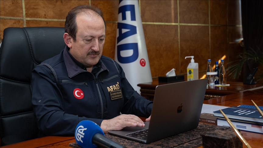  AFAD Başkanı Pehlivan, AA'nın "Yılın Kareleri" oylamasına katıldı