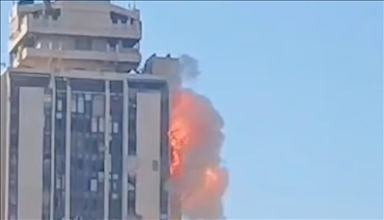 SDF drone targets Syria's Aleppo governorate building