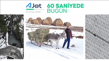 60 saniyede bugün (10 Ocak 2026)