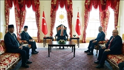 سەرکۆمار ئەردۆغان پێشوازی لە وەزیرانی دەرەوە و بەرگریی ئیندۆنێزیا کرد