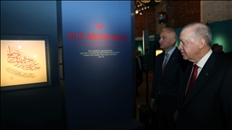 Cumhurbaşkanı Erdoğan, Hane İslam Eserleri Sergisi'nin açılışını yaptı