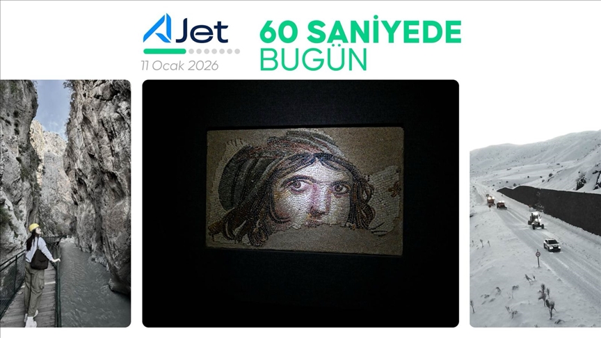60 saniyede bugün (11 Ocak 2026)