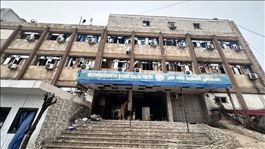 حلب.. عدسة الأناضول توثق تحويل "قسد" مستشفى الشيخ مقصود لمقر عسكري