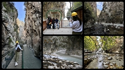 Muğla'daki Saklıkent Kanyonu geçen yıl yarım milyonun üzerinde ziyaretçi ağırladı