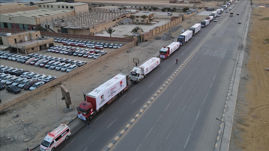 جمعية "جان صويو" التركية تجهز قافلة مساعدات لغزة