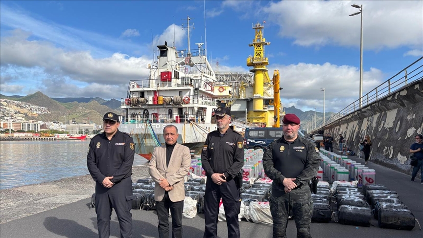 بعملية نوعية.. إسبانيا تضبط 10 أطنان مخدرات في سفينة بالمحيط الأطلسي