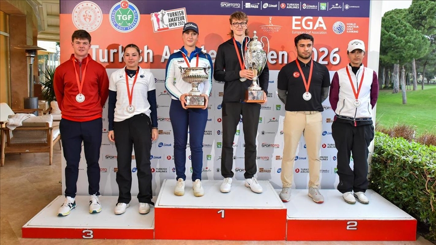 Türkiye Kadınlar ve Erkekler Amatör Açık Golf Şampiyonası sona erdi