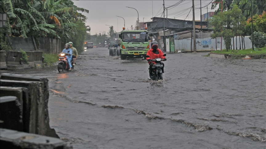 Heavy rain triggers flooding across parts of Indonesia's capital: Report