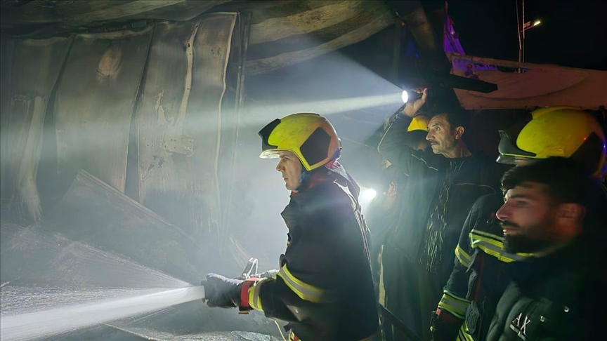 زاخۆ.. ئاگر لە کەمپی قادیا کەوتەوە
