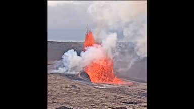 Hawaii'de Kilauea Yanardağı'nda volkanik hareketlilik gözlemlendi