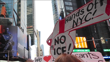 Thousands in New York City protest deadly ICE shooting, Trump administration