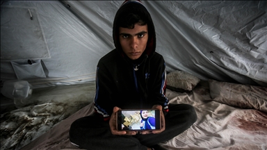 Gazze'de evlendikten iki gün sonra eşini kaybeden Filistinli genç adam, yaşadığı travmayı atlatamıyor