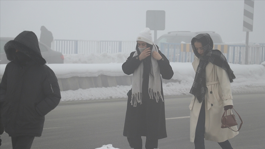 Dün 70 ilde hava sıcaklığı sıfırın altına düştü