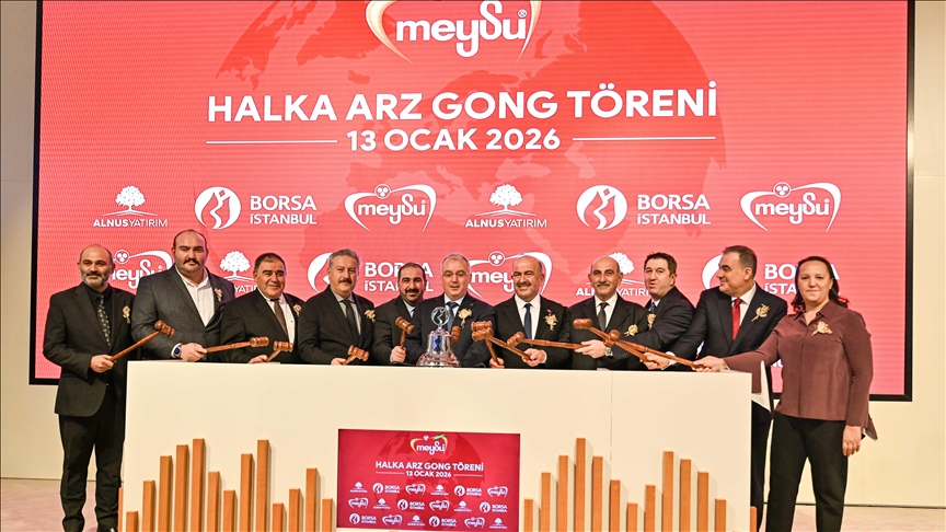 Borsa İstanbul'da gong Meysu Gıda Sanayi ve Ticaret AŞ için çaldı