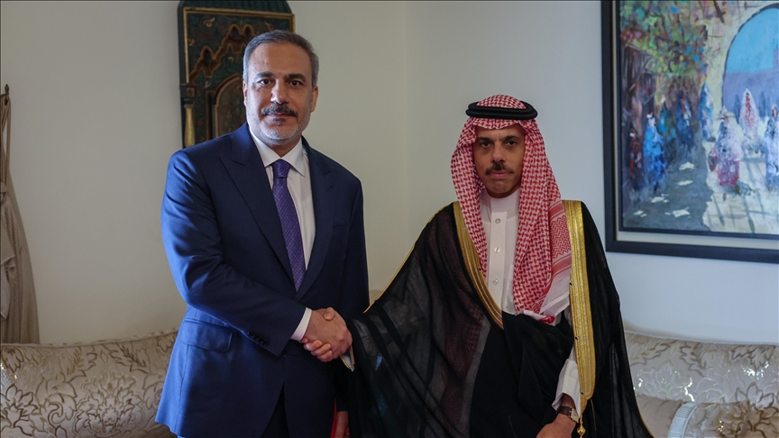 Turkish, Saudi foreign ministers discuss phase 2 of Gaza peace plan