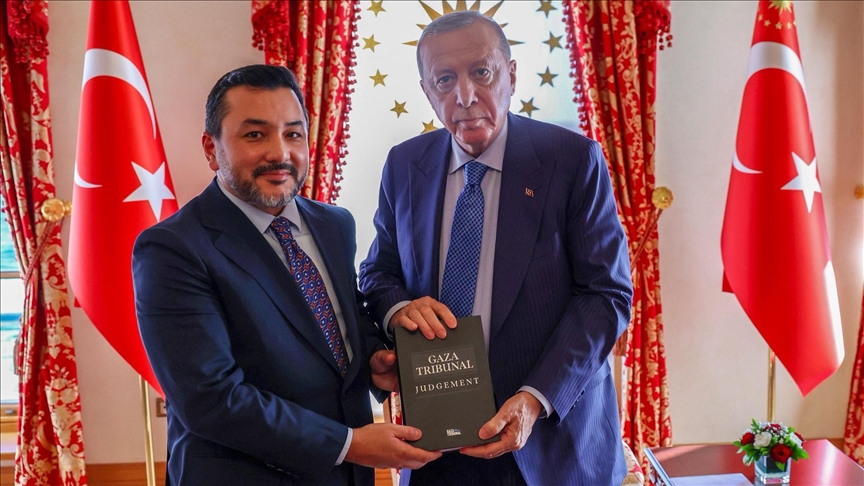 "Gazze Mahkemesi Nihai Kararı" Cumhurbaşkanı Erdoğan'a sunuldu