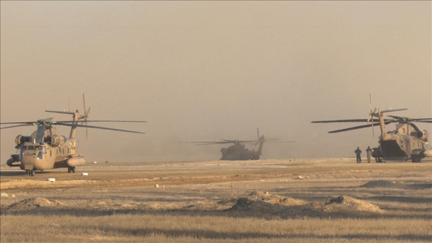 Flood inundates Israeli military base amid severe storm