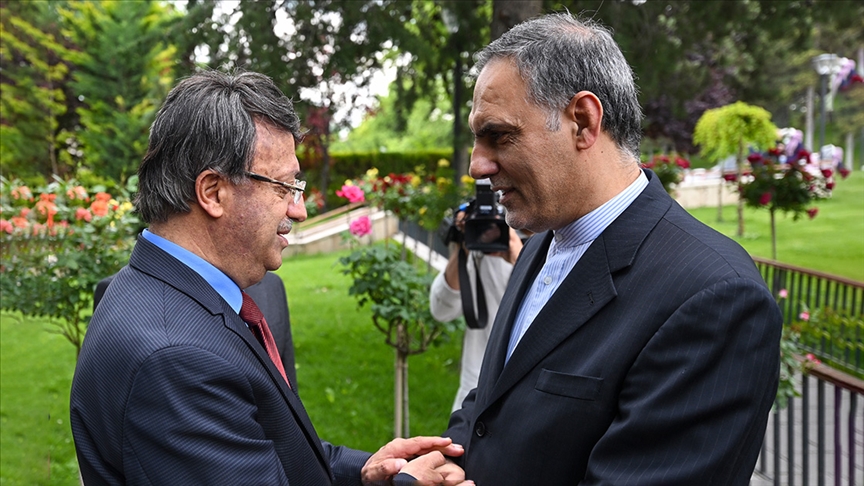 Türkiye-İran Parlamentolar Arası Dostluk Grubu Başkanı Türkmenoğlu İran'ın Ankara Büyükelçisi Habibullahzade ile görüştü