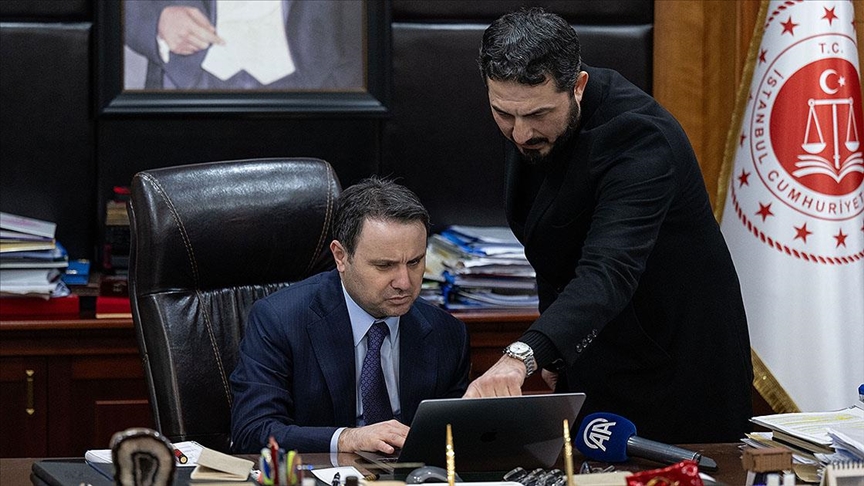 İstanbul Cumhuriyet Başsavcısı Akın Gürlek, AA'nın "Yılın Kareleri" oylamasına katıldı