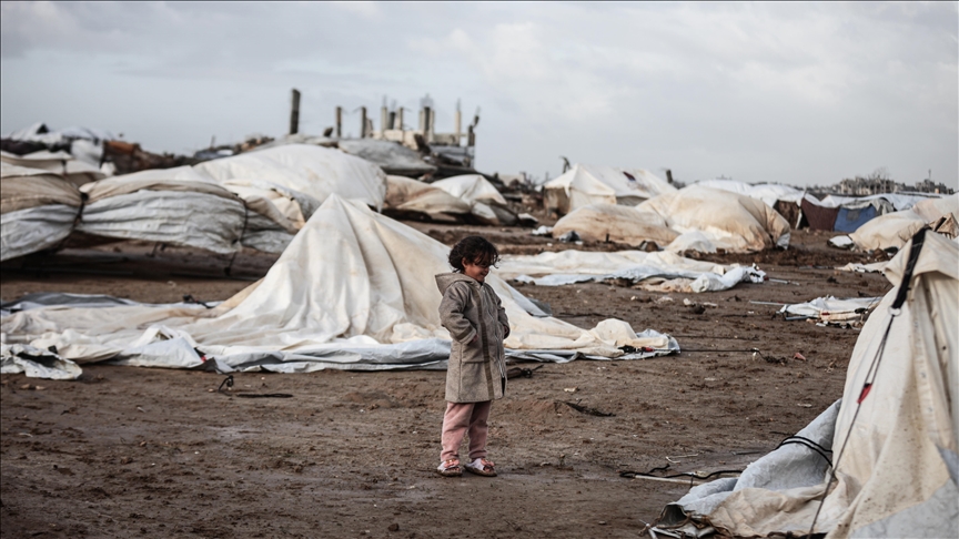 Gaza : six enfants meurent d’hypothermie, selon l’UNICEF