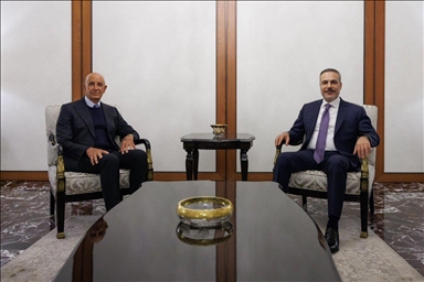 هاکان فیدان پێشوازی لە باڵیۆزی ئەمریکا و نوێنەری ئەو وڵاتە بۆ سووریا تۆم باراک کرد