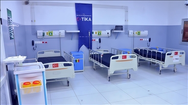 TİKA'dan Senegal'in Touba kentindeki halk sağlığı merkezine acil servis desteği