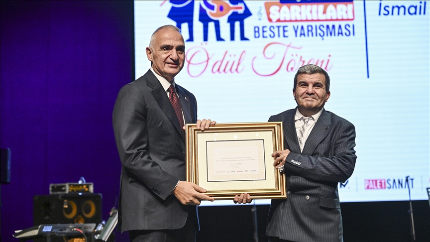 "2. Türk Müziği Çocuk Şarkıları Beste Yarışması" ödülleri sahiplerini buldu