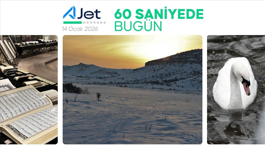 60 saniyede bugün (14 Ocak 2026)