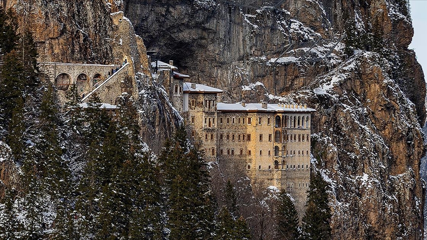 Sümela Manastırı 2025'te 514 bin 596 ziyaretçi ağırladı