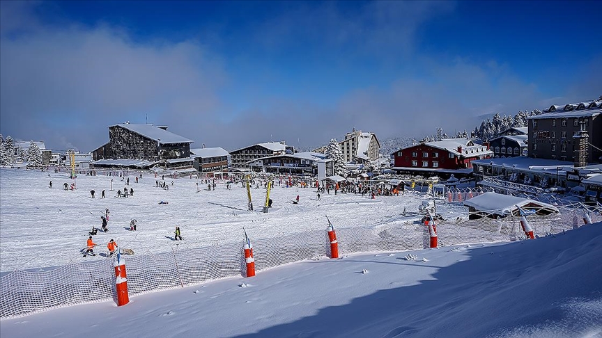 Uludağ'daki oteller yarıyıl tatilinde yüzde 100 doluluk hedefliyor