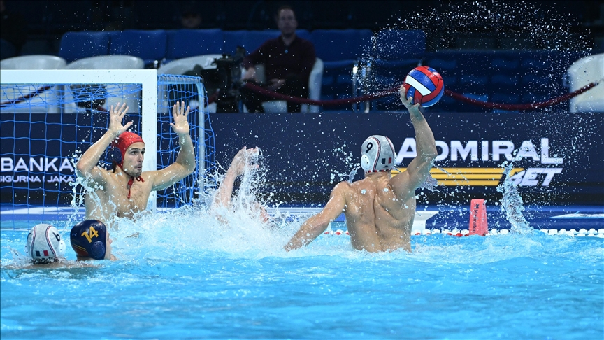 Vaterpolisti Crne Gore izborili drugu fazu Evropskog prvenstva dramatičnom pobjedom protiv Francuske