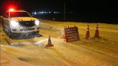 Li Qersê rêya 204 gundan hat girtin