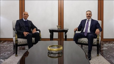 Wezîr Fîdan Balyozê Enqereyê û Nûnerê Taybet ê Sûriyeyê Barrack qebûl kir