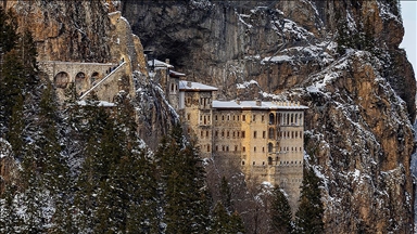 Sümela Manastırı 2025'te 514 bin 596 ziyaretçi ağırladı