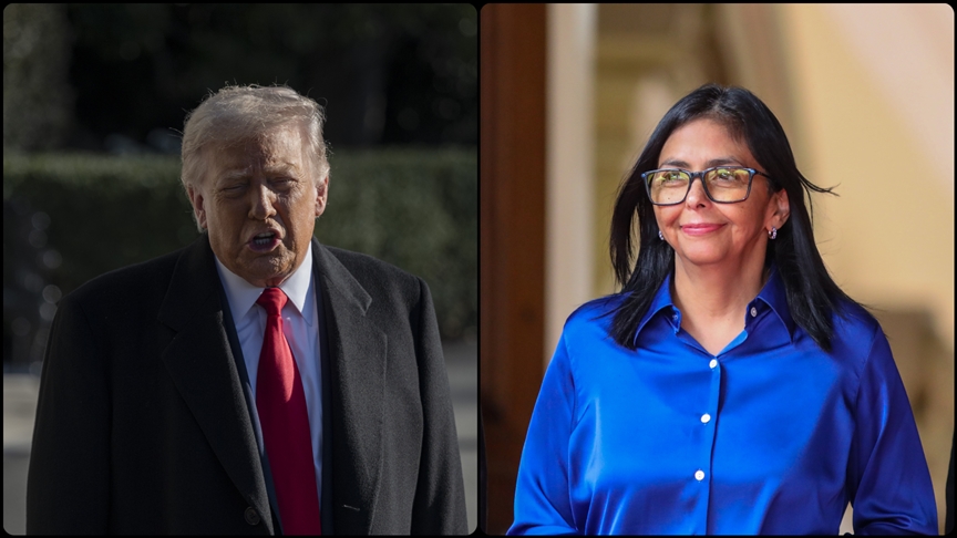 Trump, Venezuela Geçici Devlet Başkanı Rodriguez ile görüşmesinde petrol ve madenleri ele aldı