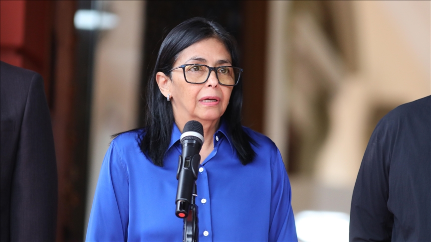 Trump y Delcy mantienen una conversación telefónica por primera vez