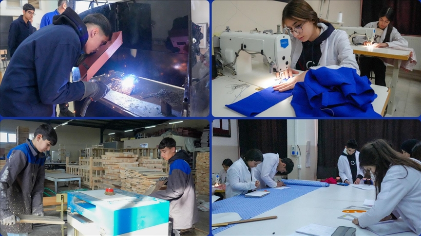 Diyarbakır'da meslek lisesi 3 yılda 50 milyon lirayı aşkın ciro yaptı