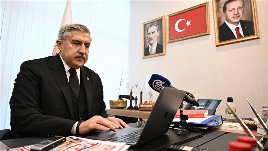 AK Parti Genel Başkan Yardımcısı Yayman, AA'nın "Yılın Kareleri" oylamasına katıldı