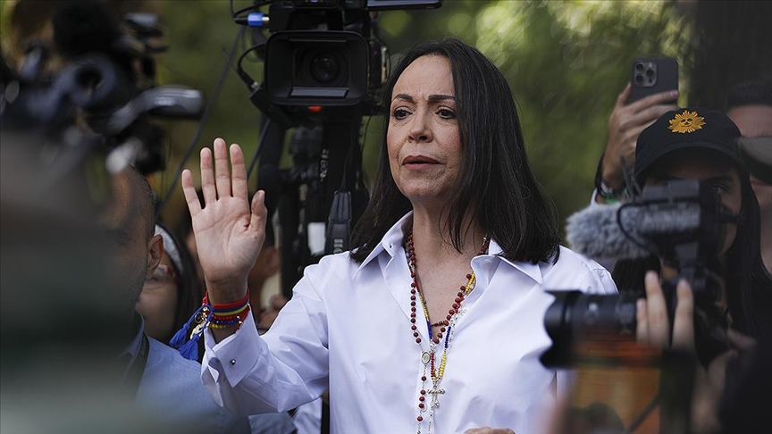 ABD Başkanı Trump, Venezuelalı muhalif lider Machado ile Beyaz Saray'da bir araya geldi