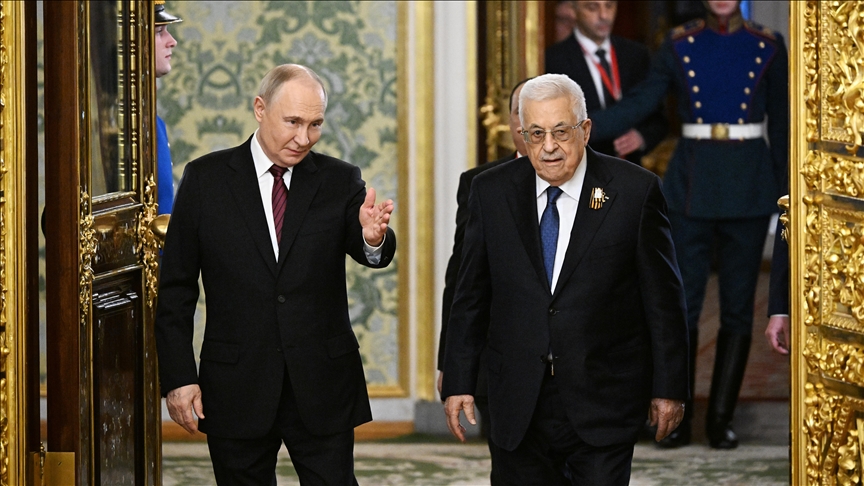 Palestinian president to meet Putin in Moscow next week