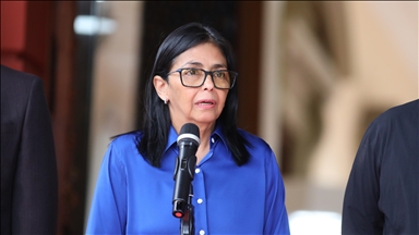 White House hails Venezuelan interim leader as Trump sits down with opposition figure